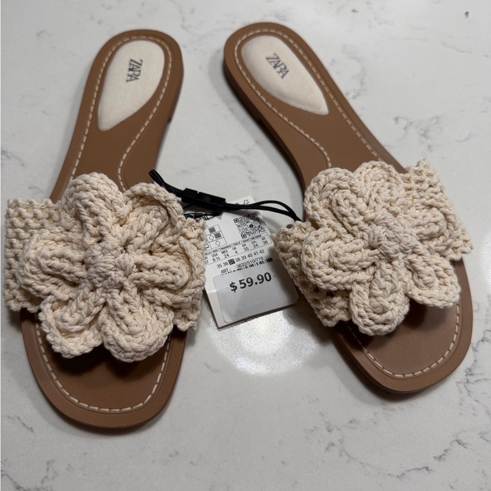 Zara women’s sandals NWT SIZE 37